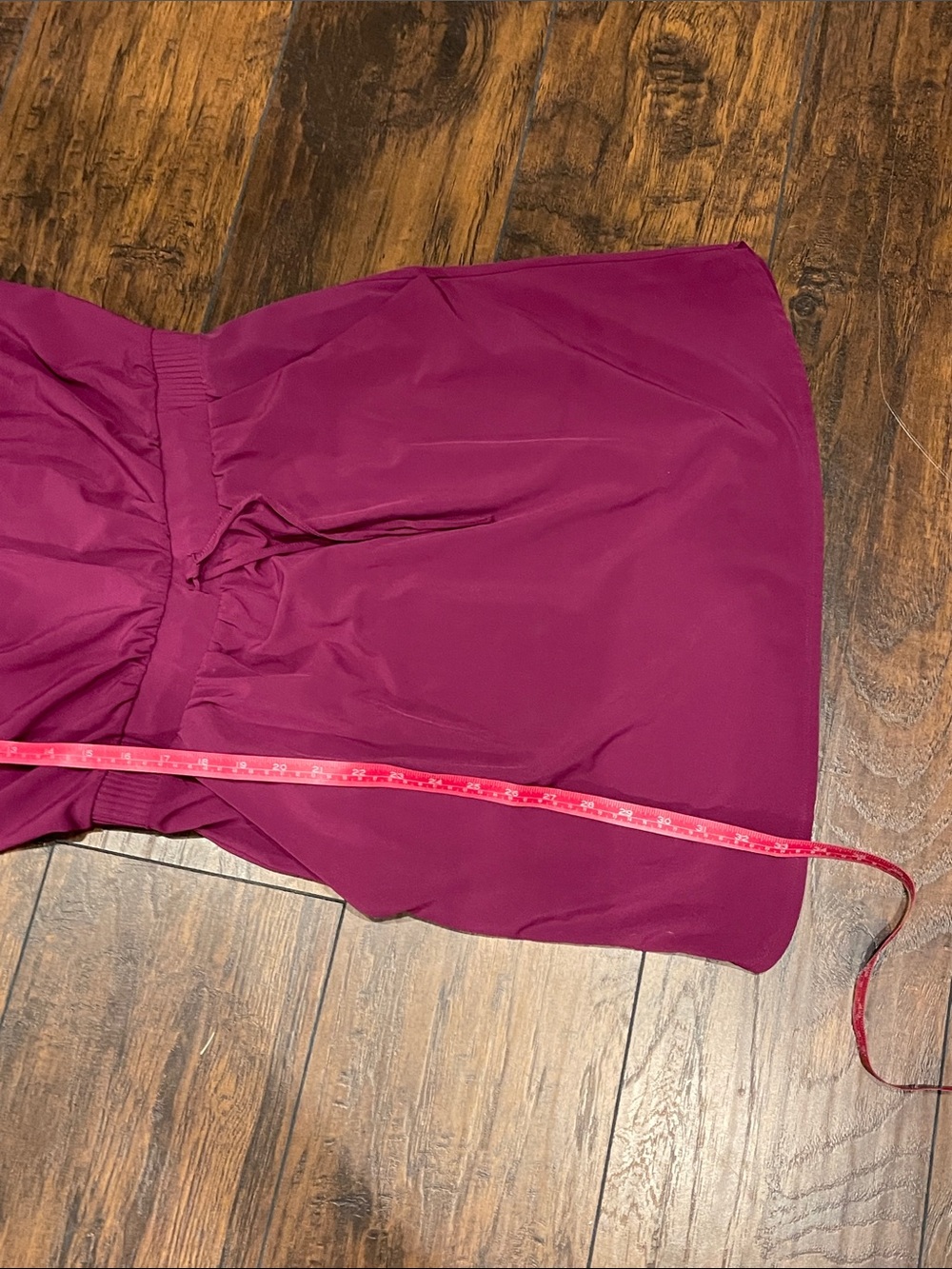 all in motion Magenta Sleeveless Drawstring Waist athletic Mini Dress - Picture 5 of 5